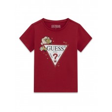 GUESS μπλούζα παιδική κορίτσι K6RI09K6YW4-G532 κόκκινη